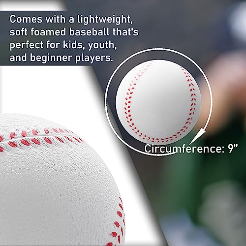 Senston Baseball Glove For Kids Youth Adult, 10.5'' Softball Glove ' For Training And Beginner, Baseball Mitt Left Hand Glove, Right Hand Throw With Ball #TOP2