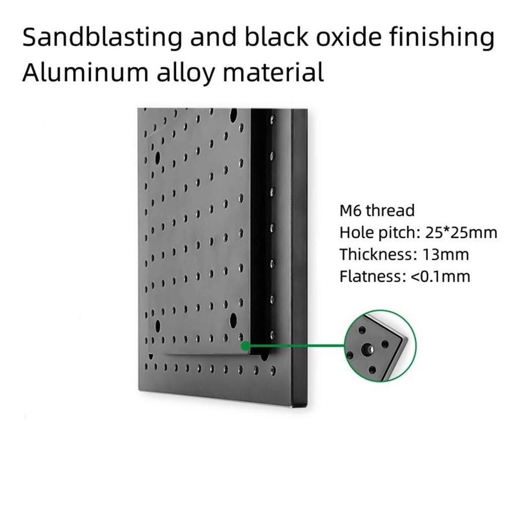 Eksperymentalna stała płaska płyta z porowatego aluminium do platform optycznych, 1 szt. - trwałe i precyzyjne narzędzie warsztatowe(450x600x13mm)