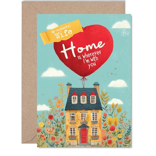 Wife Ajo[T[J[h - My Home is You - vp[gi[̍Ȃ̂߂̃nbs[Ajo[T[J[hA5x7C` LOO[eBOJ[h