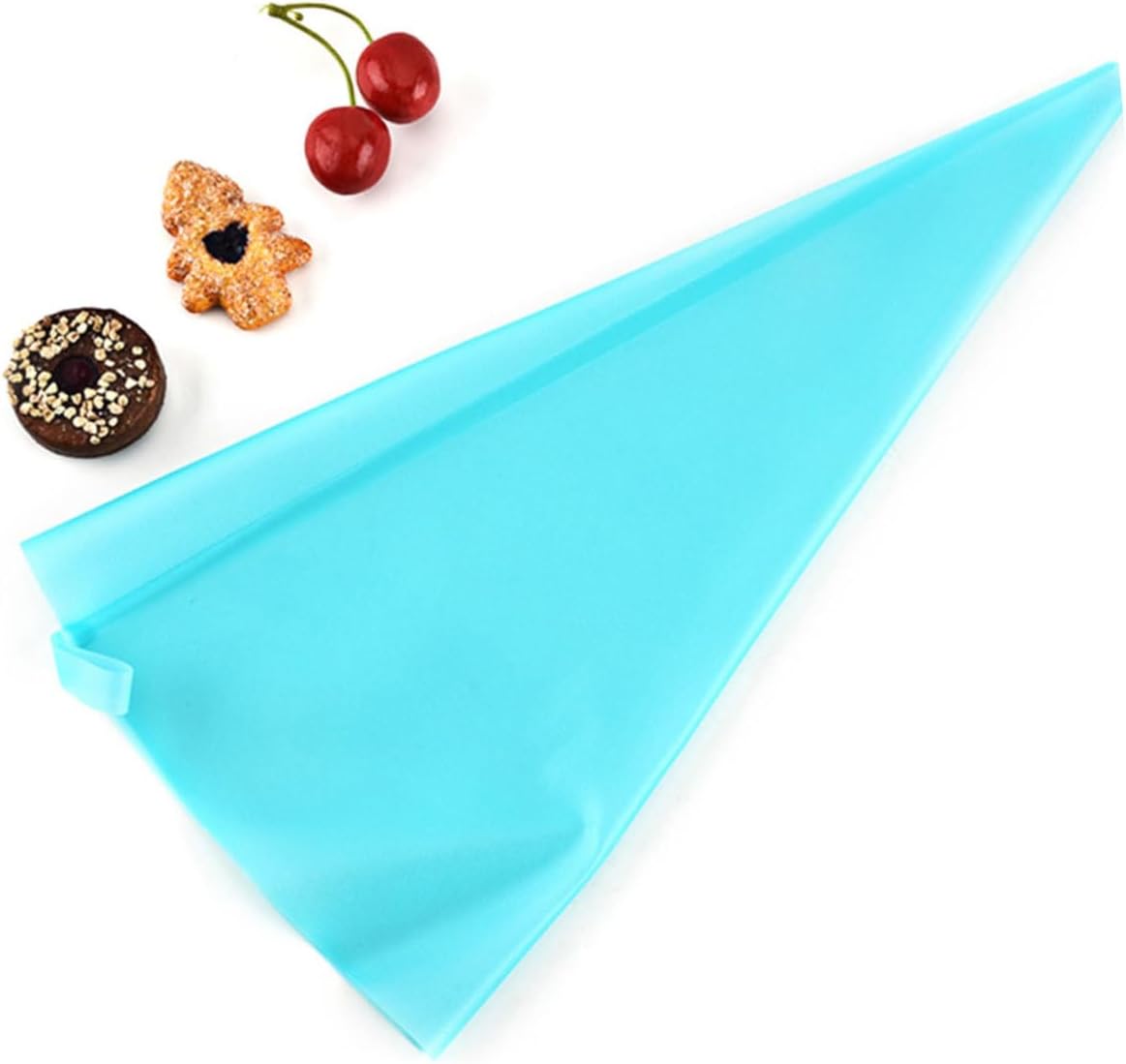 8pcs Silicone Pastry Bags Set, Four Sizes for Decorating Cookies