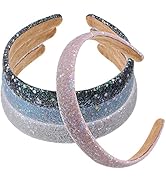 Beaupretty 4 Pieces Glitter Headbands for Women Girls Wide Hairband Glitter Sequins Headbands Wom...