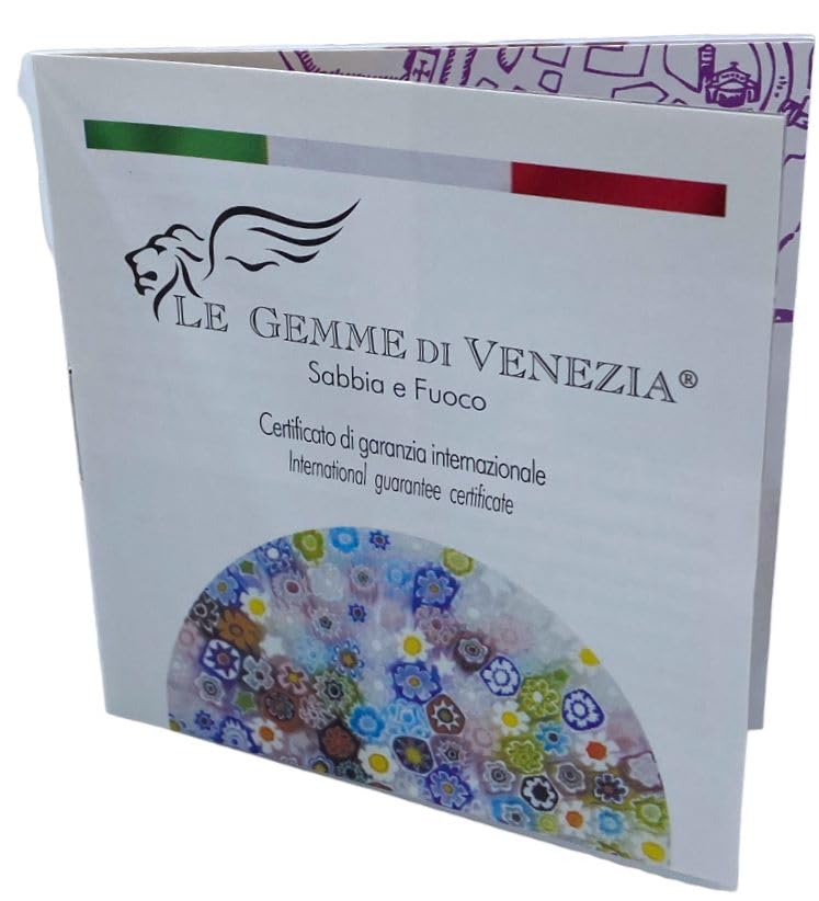 Vase en pâte de verre Murano VS034 idée cadeau de mariage d'exception - 7