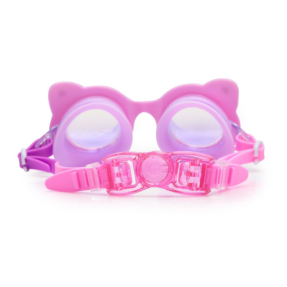 Bling2o Schwimmbrille für Kinder Kitten – Rosa – 8 Jahre+, 100 % Silikon, UV-Schutz & Anti-Beschlag-Beschichtung, ohne Latex, verstellbarer Riemen