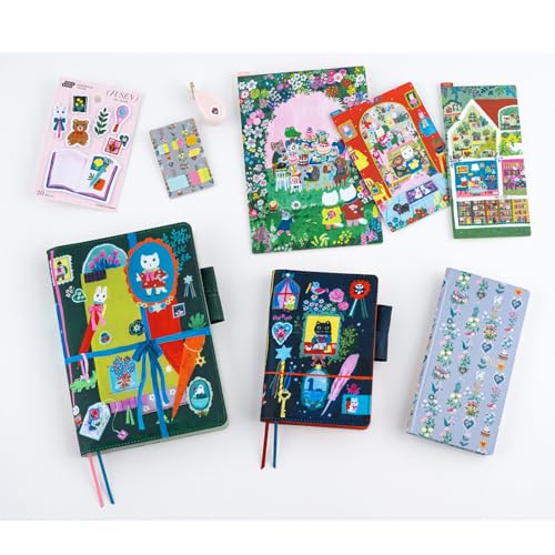 Image of ほぼ日 Hobonichi Techo Accessories Yumi Kitagishi: Hobonichi Pencil Board for Weeks (Animal Condo)