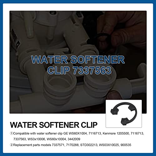 Clip para ablandador de agua 3/4" pack 4 unidades miniatura 4