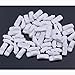 White Plain 1:250 Scale Z Gauge Model Car for DIY Scene Layout (Pack of 100)