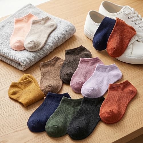 Image of Tipi Toe Women's 20 Pack Colorful Low Cut Socks - Lightweight, Breathable Design for All-Day Comfort Sizes 9-11 /10-13