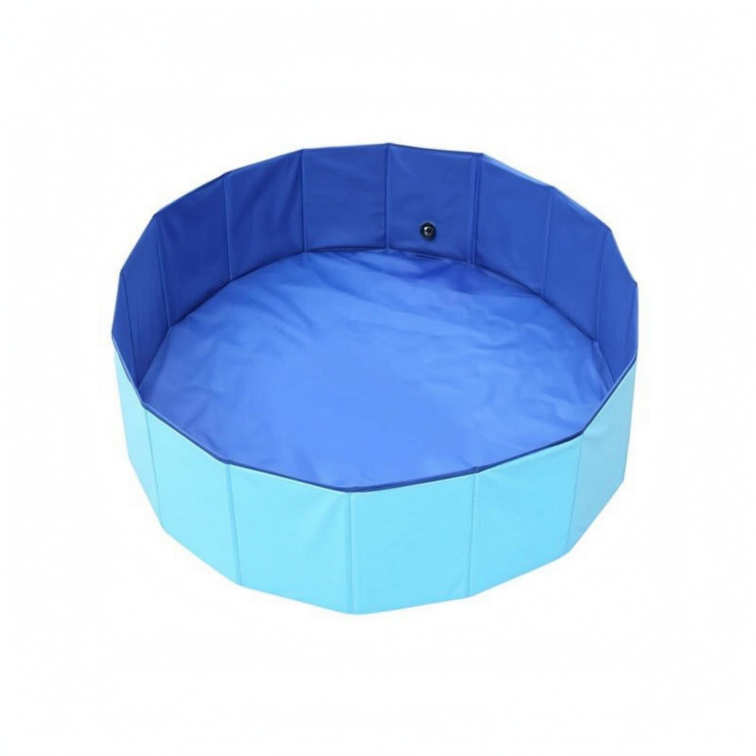 Segmented Sides Foldable Kids Pool Drain Outlet Non 80x30cm Blue | Setup Drainage Blue 80x30cm-picture-20