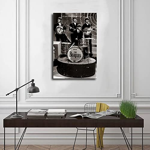 Poster sur toile Beatles En Concierto – Décoration de chambre à coucher – Paysage sportif – Décoration de bureau – Cadre… - Les Beatles, Paul McCartney, John Lennon, RIngo Starr, George Harrison Poster sur toile Beatles En Concierto - Décoration de chambre à coucher - Paysage sportif - Décoration de bureau - Cadre… – Image 4