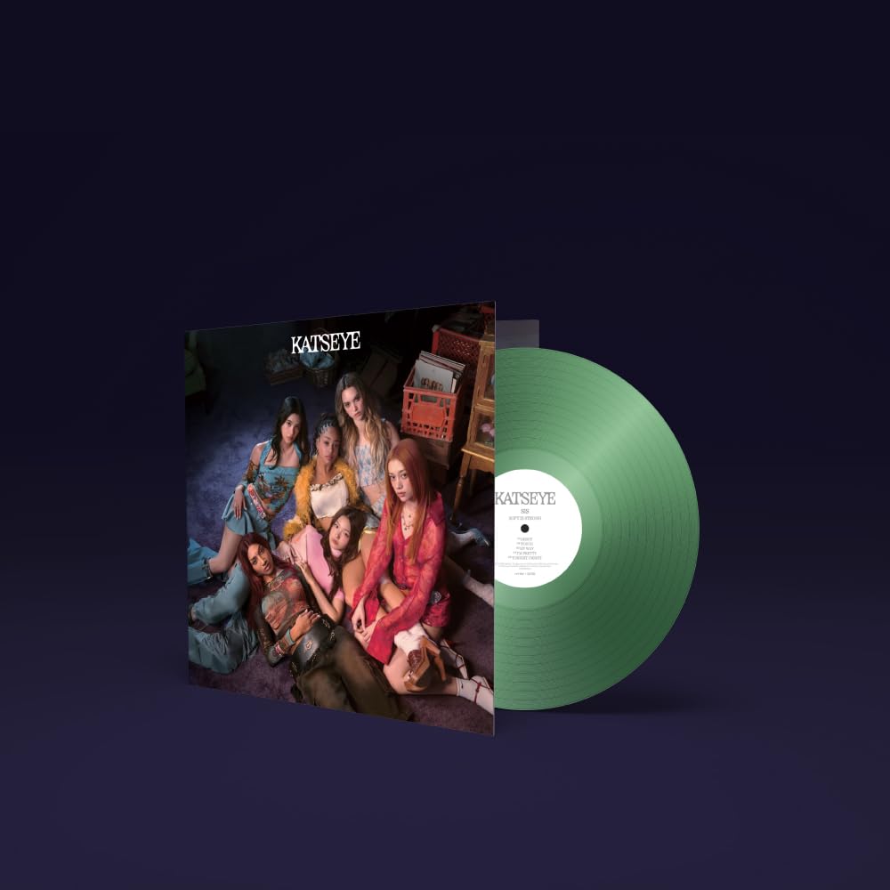 KATSEYE - SIS (Soft Is Strong) - GREEN VINYL 12"" + PHOTO CARDS