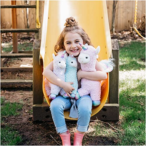 Gund Cotton Candy Llamacorn Plush Toy, Unicorn Stuffed Animal For Ages 1 And Up, Blue/Rainbow, 11” #TOP3