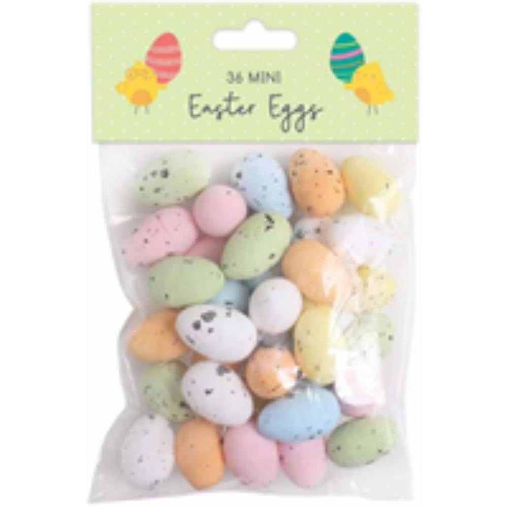 Srv Hub 36Pcs Mini Eggs Decorations