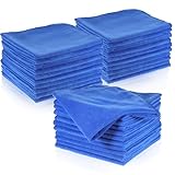 SHENLI 30Pack [edgeless microfiber towels](/best-10-edgeless-microfiber-towels/) for Car Detailing, 16x16 Inch Dark Blue Detailing Drying Wash Polishing Ultra-Absorbent Lint-Free Cleaning Cloths for Cars Windows Cleaning Household Supplies