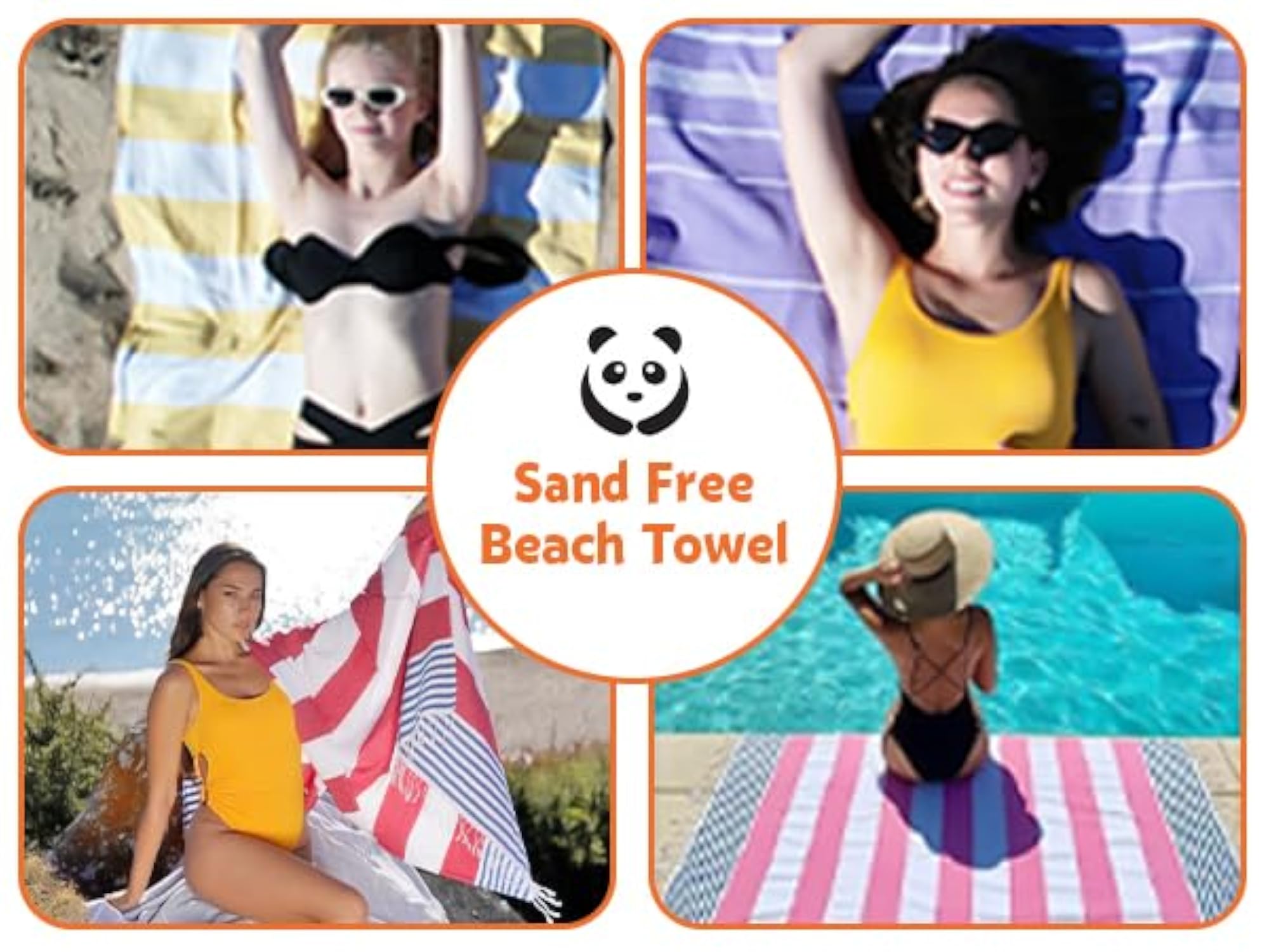 100% Turkish Cotton Bath Beach Hammam Towel Set, Lilac