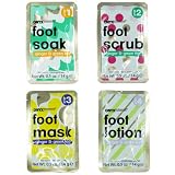 Onyx Professional Detoxing Miracle Foot Repair Pedicure Kit - Foot Soak, Foot Scrub, Foot Mask, Foot