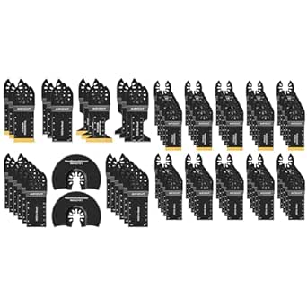 Litorange 5Pcs Oscillating Tool Blades, Titaniu Oscillating Ultitool - View #9