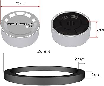 Amazon | JFOYH 油圧ディスクブレーキ チタンキャリパーピストン