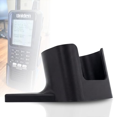 splash n color Desk Stand Holder for Uniden Bearcat BCD436HP Home Patrol Scanner, Easy Mounting & Stable Design Desk Stand for Uniden BCD436HP, Uniden Scanner Elegant Design Mount Accessories