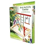 Penn-Plax Bird Life Wooden Playpen – Perfect for Cockatiels and Conures – Large - Image 4