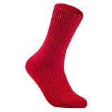 Red Ankle Socks