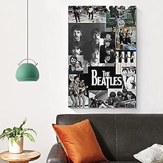 Poster décoratif sur toile du groupe Beatles – Impression sur toile – Décoration murale moderne pour chambre à coucher… - Les Beatles, Paul McCartney, John Lennon, RIngo Starr, George Harrison Poster décoratif sur toile du groupe Beatles - Impression sur toile - Décoration murale moderne pour chambre à coucher… – Image 4