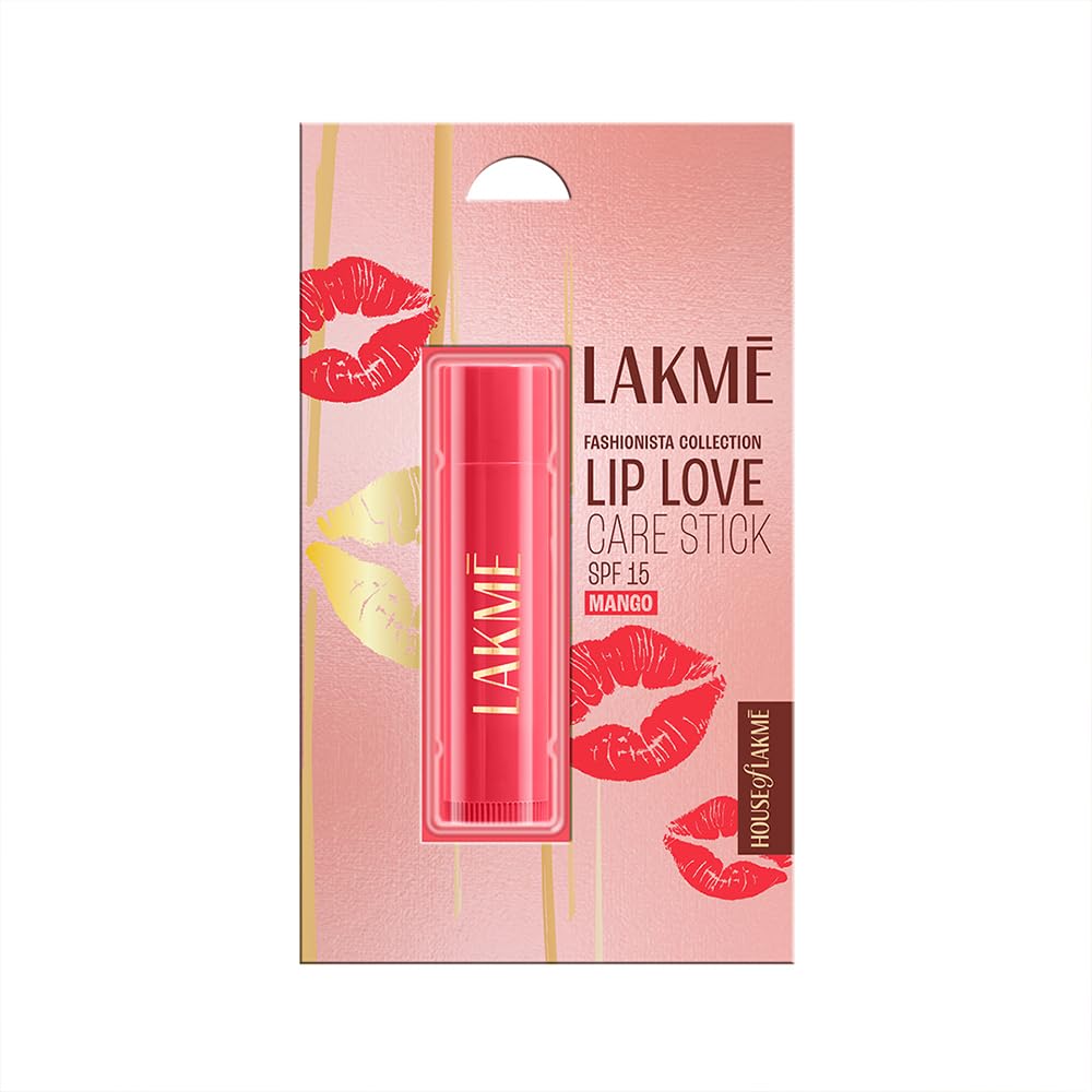 LAKMÉ Lip Love Spf 15 Lip Balm For Soft, Smooth, And Moisturised Lips, 4.5Gm-Mango,1 Count-image-21