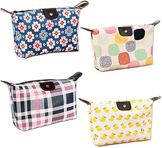 Toiletry Bags for Women,Make Up Bag Waterproof 4 Pack ,Wash Bag Travel Small Toiletries Cosmetic Pouch Makeup Bags for Women Girls