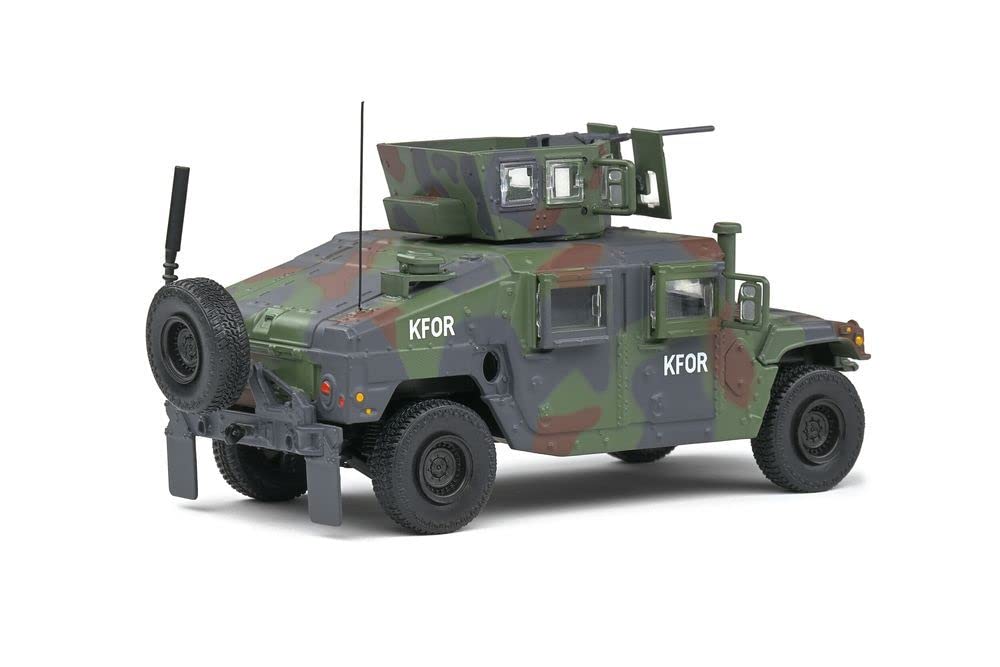 Solido -M1115 Humvee No Miniature Car Collection, 4800104, Green
