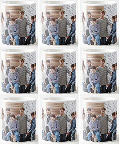 Mott2 BTS Bangtan Sonyeondan Bangtan Boys Kpop Music Band Printed Coffee Mug