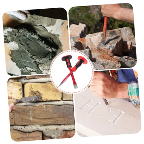 Ciseau plat de maçonnerie avec protection de main contre les blessures