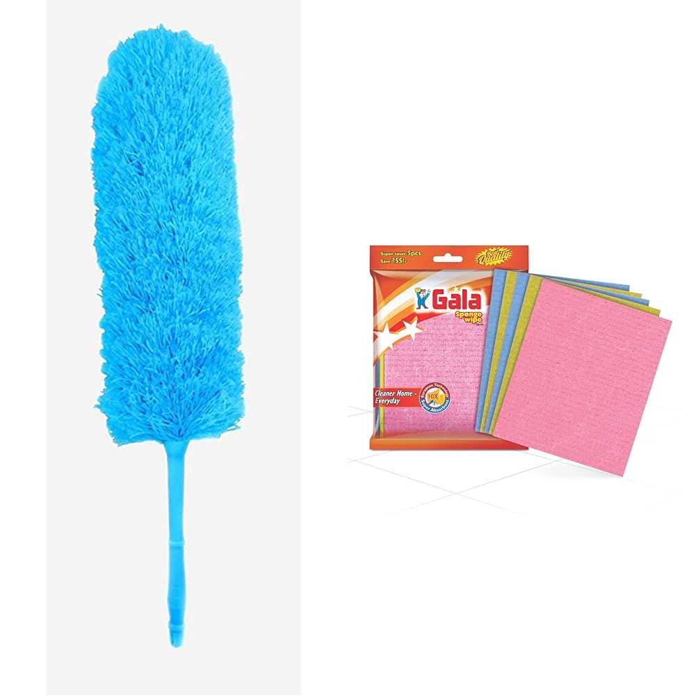 Gala - 153070 Multipurpose Microfiber Duster for Home and Car Use (Blue) (B09SQHDYQK) Amazon Price History, Amazon Price Tracker
