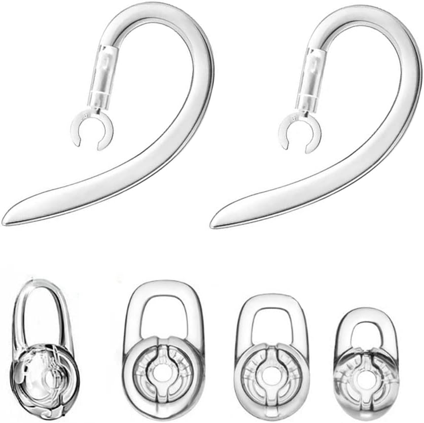 LQGK Replacement Ear Hooks for Bluetooth Earbuds Plantronics Explorer 505 500 M155 M165 M180 M70 M90 Bluetooth Headset earhooks