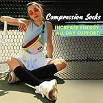 Copper Compression Socks 15-20 mmHg for Men & Women 8 Pairs – Circulation Support for Nurses, Travel, Running, Hiking, Soccer - Image 3