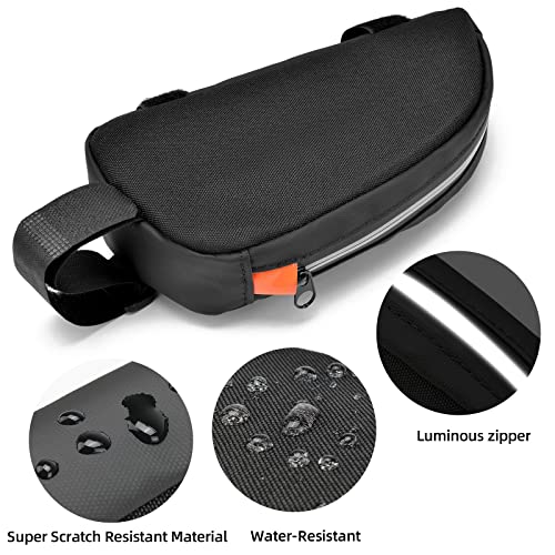 Venforest BIKE TOP TUBE BAG Waterproof Bicycle Front Frame Bag Top Tube Bike Pouch thumb #2