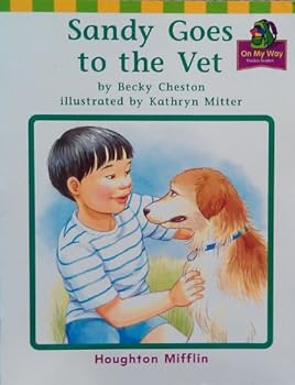 Paperback Sandy Goes to the Vet (Hm Reading 2001 2003) Book