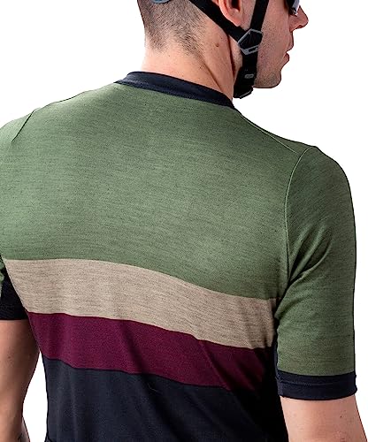 ALE' Maglia Ciclismo off Road - Gravel Chaos Verde...