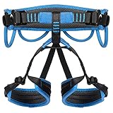 Con cuatro trabillas de material para una gran cantidad de equipamiento en subida y escalada