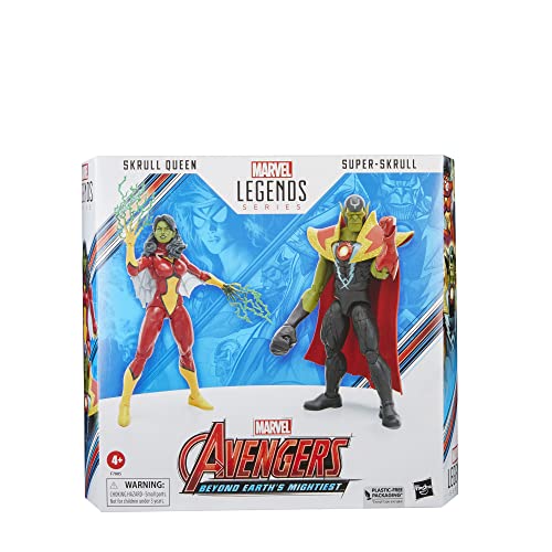 Hasbro Marvel Legends Series Skrull Queen and Super-Skrull - Image 2