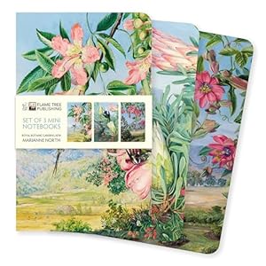 Kew Gardens' Marianne North Mini Notebook Collection (Mini Notebook Collections): Unser beliebten Mini-Notizbücher im 3er-Pack mit flexiblen, ... des Künstlers (Mini-Notizbücher (3er-Pack))