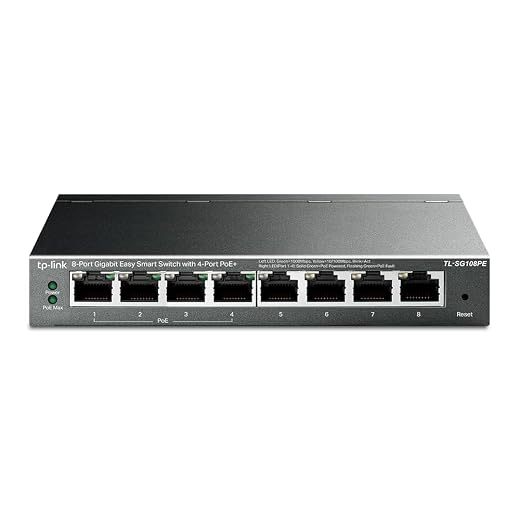 TP-LINK POE Switch (Office) Black Format Standard