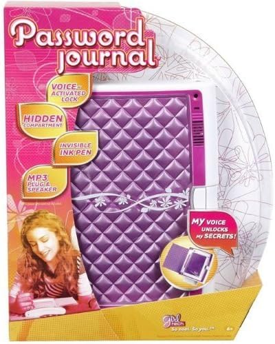 Girl Tech Password Journal - Purple by Girl Tech