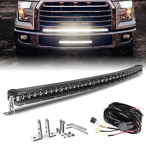 BraveWAY 38 Inch Curved Light Bar