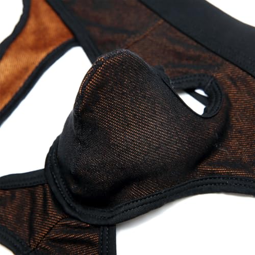 Mens Sexy Hollow Out Bulge Pouch Lingerie Panties Jockstrap Thongs Underwear4