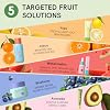 Set de Cuidado de la Piel de Frutas QUIYUM para Adolescentes, Regalo de Rutina Diaria de 6 Productos | Limpiador Facial, Tónico, Crema de Contorno de Ojos, Hidratante, Sérum, Bálsamo Labial, Regalo de Cumpleaños, Navidad, Relleno de Calcetines 6 Unidades (Paquete de 1) 4