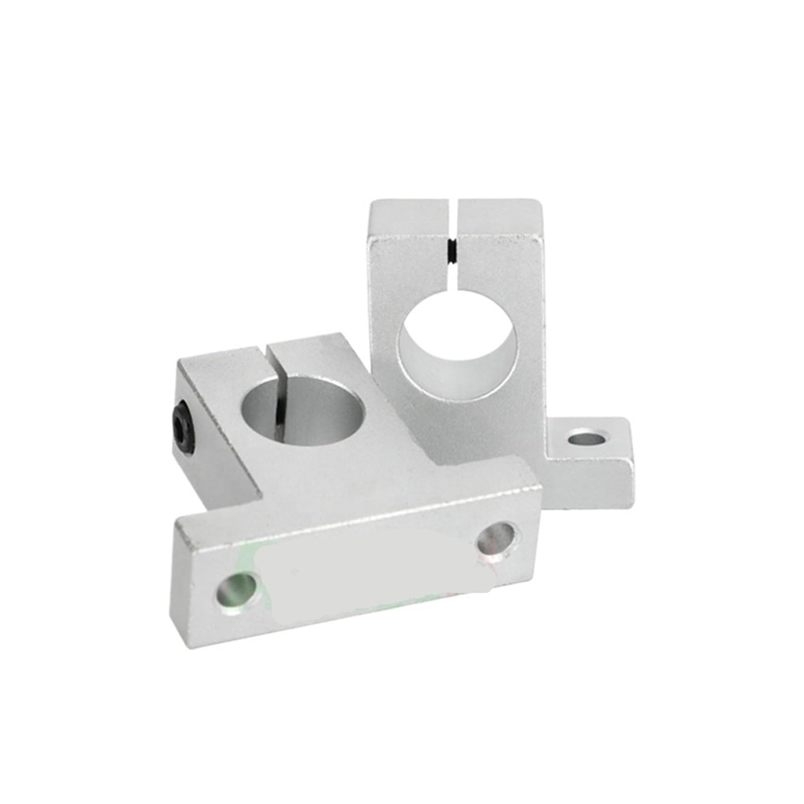 1 pieza de eje óptico lineal SK, soporte vertical, marco de rodamiento de aleación de aluminio, soporte de varilla pulida SK/8 mm, SK/60 mm(SK 40mm)