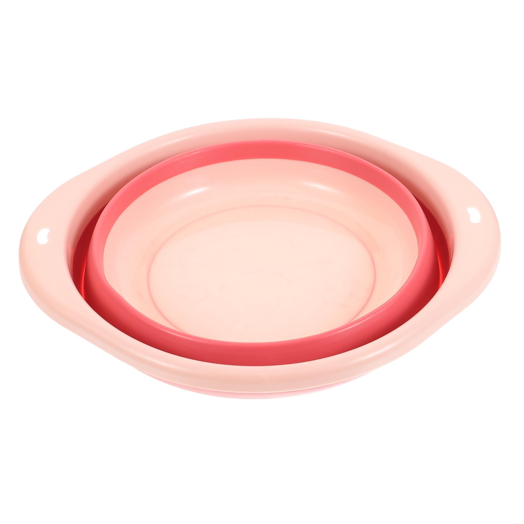 NOLITOY Washing Basin Folding Design Collapsible Bucket Easy Cleaning Material No Space Random