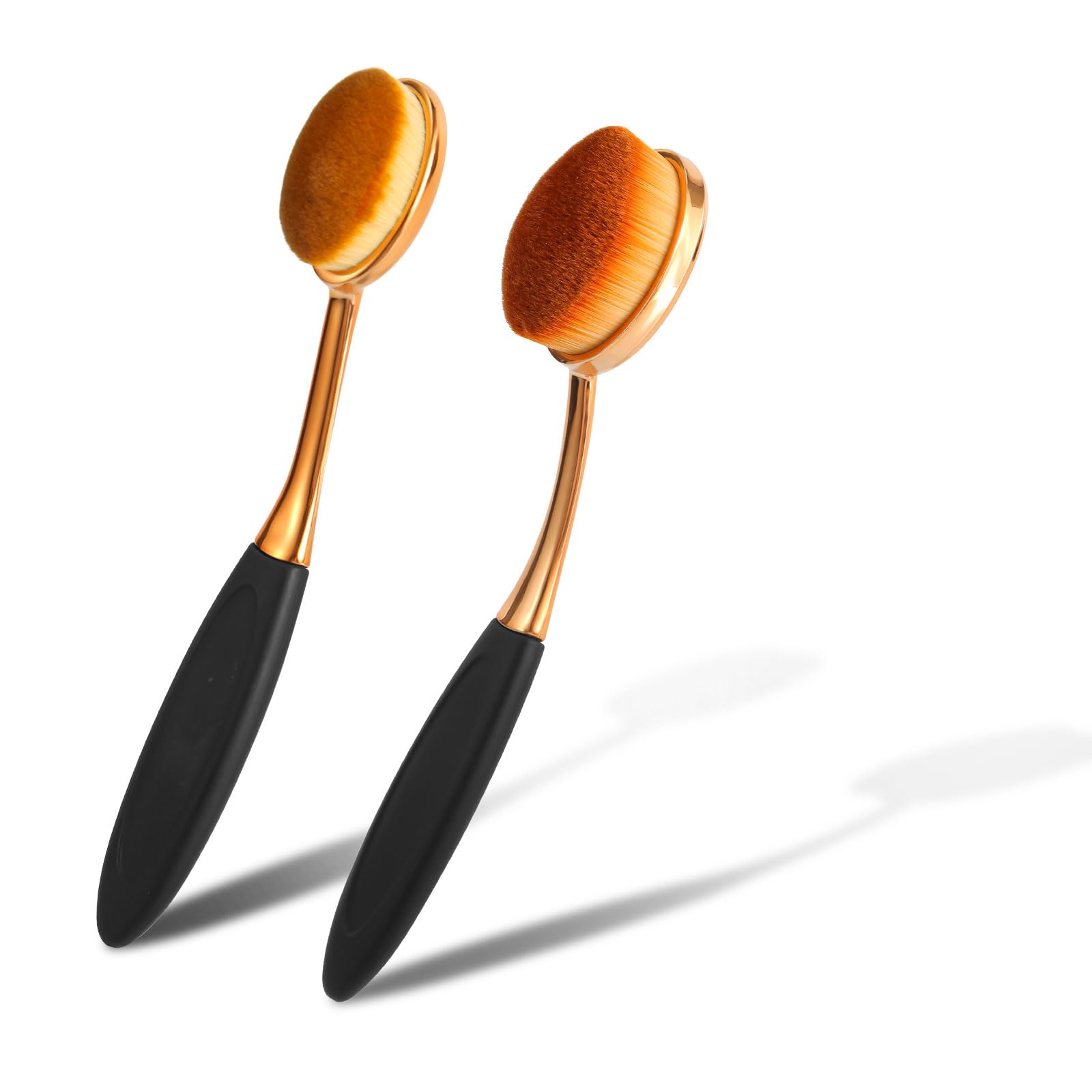 2pcs Sunscreen Applicator, Practical Kids Sunscreen Applicator Portable Sun Lotion Applicator Travel Size Sunscreen Brush Rose Gold Sun Cream Brush Tanning Brush for Adults Family Friend Gift