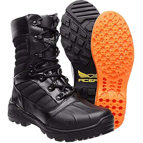 Bota Coturno Militar Acero Comando Masculino Preto