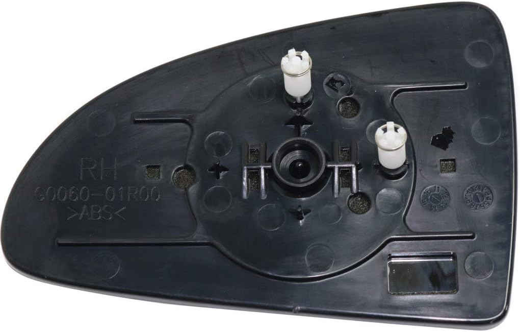 For Pontiac G6 2005 06 07 08 09 2010 Mirror Glass Passenger Side | Non-Heated | w/Backing Plate | Base/GT/GTP/GXP/SE Models | Convex Glass Type | Replacement For 22698304 | GM1325100