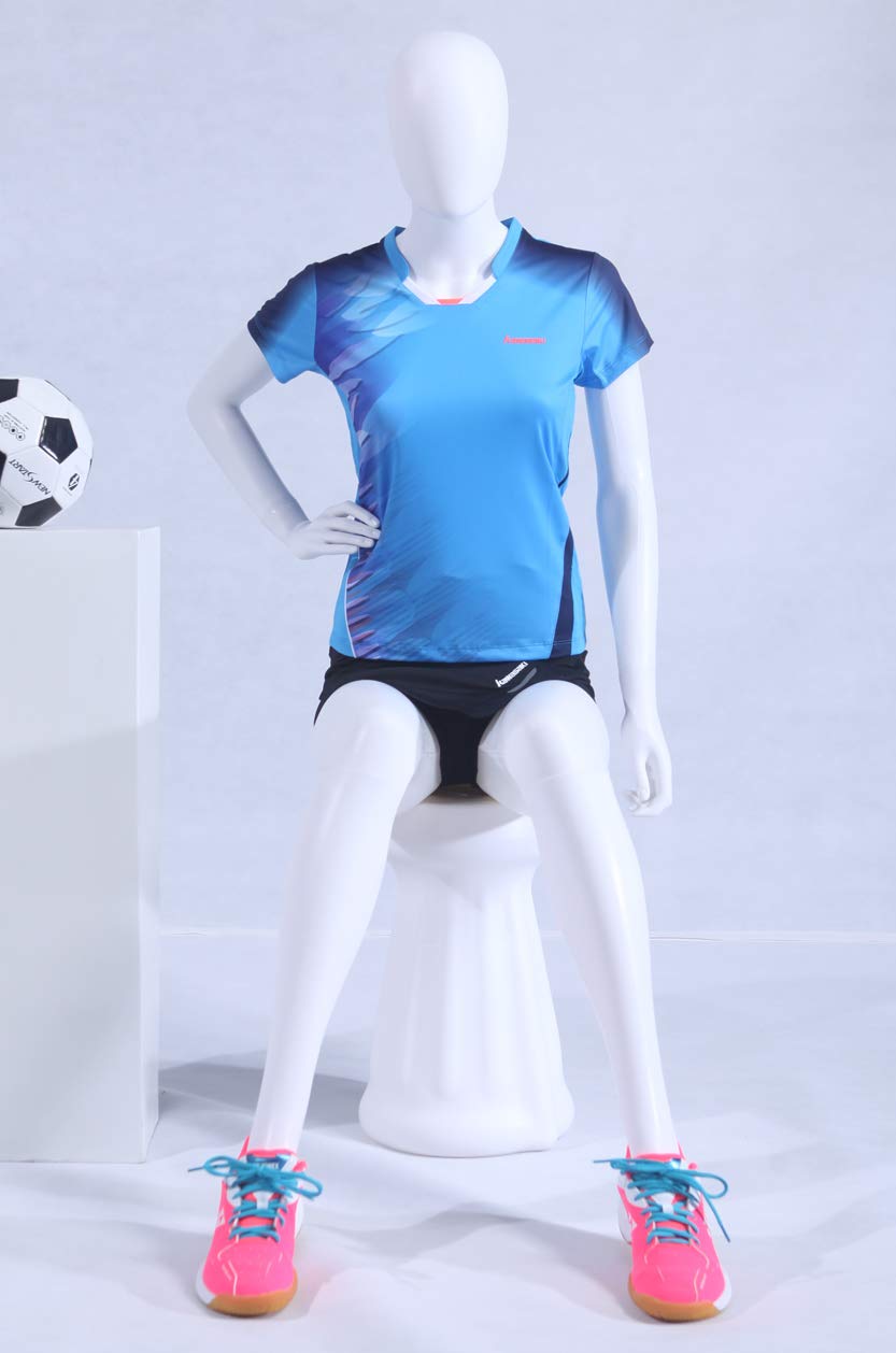 FC66-W Mannequin de vitrine mobile pour femme assise Blanc mat (femelle FC66-W)